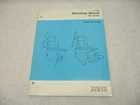 7788885-7 1996 Volvo Penta Service Workshop Manual Nc Model Sp-dp Drive Unit Used. Price: $14.95.
