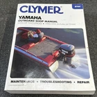 Clymer Yamaha Outboard Shop/service Manual 2-250 Hp 2-STROKE 1990-1995 B784 Used. Price: $40.00.