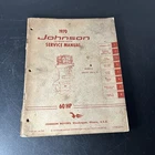 1970 Johnson Outboard Hp Service Manual P/n JM.7009 Model 60ES70 60ESL70 Used. Price: $35.00.