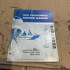 1975 Evinrude 5016 Service Manual Sportster 25 Hp Models Omc Used. Price: $20.00.