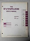 Vintage 1966 Oem Evinrude Factory Service Shop Manual Sportwin 1/2 Hp IN4280 Used. Price: $44.99.