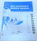 1974 Evinrude Outboard Starflight Hp Model 85493 Service Manual Item No. 5020 Used. Price: $16.28.