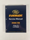 2000 Ss Evinrude Service Manual Thru 15 4-STROKE (p/n: 787060) 1999 Used. Price: $29.95.