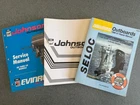 Johnson Evinrude Outboard Service Manuals, Omc P/n 507872, Seloc 1312 Used. Price: $45.00.