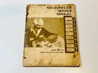 Oe Genuine Original 1972 Evinrude Outboard Service Repair Shop Manual Lark 50-HP Used. Price: $31.99.