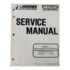 Mercury Mariner Outboards 90-828631R1, 4-STROKE 45/50 Hp Service Manual (1996) Used. Price: $23.99.