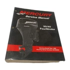 Mercury Service Factory Shop Manual 90-857046R1 30/40 4-STROKE Used. Price: $39.95.