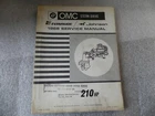 Omc Stern Drive 1968 210HP Models Tu, TUE-17R P# 383362 Nice Manual Used. Price: $14.00.