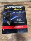 Mercury 90-891596 2.5XS Optimax Direct Fuel Injection Service Manual '04 #135 Used. Price: $37.99.
