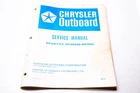Chrysler Outboard OB1895 Service Manual 4.9 & Hp Motors Used. Price: $9.93.
