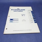 1969 Evinrude 4597 Service Manual Triumph Hp Models 55972 55973 Omc Used. Price: $22.50.