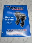 Omc Johnson Evinrude Service Manual "ec" Models 25 35 Hp Cylinder P/n 520205 Used. Price: $41.31.
