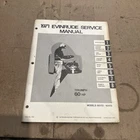 1971 Evinrude Triumph Hp Models 60172 60173 Outboard Service Manual P/n 4752 Used. Price: $28.00.