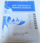 1974 Evinrude Lightwin, Yatchwin Hp Models 4406 4436 Service Manual 5012 Used. Price: $11.80.