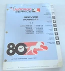 1980 Johnson V-4 J85MLCS J115MLCS Models Service Manual Item No. JM-8010 Used. Price: $23.21.