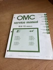1981 Omc Outboard Marine 9.9/15 Models Service Manual # 392071 Used. Price: $29.95.