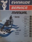 5098 1975 Evinrude Outboard Service Manual Hp 115593 Used. Price: $24.99.