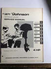 1971 Johnson Evinrude Outboards Service Manual Hp JM-7102 Model 4R71 4W71 Oem Used. Price: $17.89.