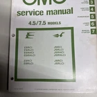 1981 Omc Evinrude/johnson Service Manual 4.5/7.5 Models P/n 392070 Used. Price: $25.00.