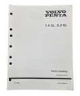 Volvo Penta Parts Catalog 7.4 GL/8.2 7748060-6 1993 Used. Price: $12.95.