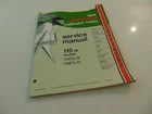 1974 Johnson Outboard Hp Service Repair Shop Manual 115ESL74 115ETL74 Dealer Used. Price: $6.13.