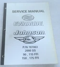 Evinrude Outboards 2000 Ss 90 Ffi Thru 175 Model Service Manual P/n 787063 Used. Price: $39.99.