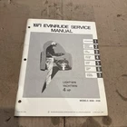 1971 Evinrude Service Manual 4745 Lightwin Yachtwin Hp Models 4106 - 4136 Omc Used. Price: $20.00.