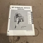 Evinrude Outboard Service Manual 1971 6P# 4746 Great Used. Price: $30.00.