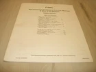 Omc Outboard 2 Thru V-6 Models Oem Recreational Service Manual P/n 507508-8 Used. Price: $19.99.
