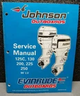 1998 Ec 125C 130 200 225 250 90 Lv Omc Johnson Evinrude Service Manual 520212 Used. Price: $34.95.