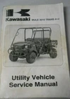 2005 Kawasaki Mule 3010 Trans 4X4 Service Shop Repair Manual 99924-1350-01 Used. Price: $89.99.