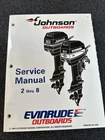 Omc Johnson Evinrude Service Manual "eo" 2 Thru 8 Hp 503145 New. Price: $30.00.