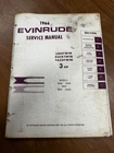 Used Oem 1966 3HP Lightwin Ducktwin Evinrude Service Manual P/n 4277 3602 3603. Price: $75.00.