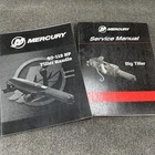 8M0159442 90-856249 2020 & 2013 Mercury 40-115HP Tiller Handle Service Manual Used. Price: $20.00.