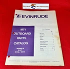 1971 Evinrude Outboard Parts Catalog Model 6HP 6102, 6103 Item #4924 Omc Johnson Used. Price: $14.99.