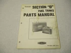 Vintage 1974 Mercury Outboard Fuel Tanks Parts Manual Catalog Section Used. Price: $11.98.