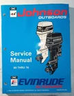 Omc Brp 0500609 1994 "er" Thru 70 Hp Models Service Manual Used. Price: $39.95.
