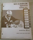 1972 Evinrude Sportster Hp 25202 25203 25252 Outboard Service Repair Manual Used. Price: $25.88.