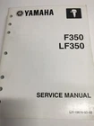 Oem Yamaha LIT-18616-03-02, Service Manual, F350, LF350 Used. Price: $23.00.