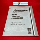 1975 Johnson 115 Hp Parts Catalog 387021 Omc Final Edition Manual Used. Price: $22.99.