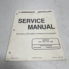 90-877569 Mercury Mariner 135-200 Outboard Service Manual Supplement For 824052R Used. Price: $10.94.
