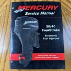 2004 Mercury Marine 90-883064R01 40 Hp Fourstroke Efi Outboard Service Manual Used. Price: $15.00.