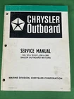 1980 Chrysler Outboard, 9.9, 12, 15 Hp + 250 280 Sailor Service Manual OB3391 Used. Price: $17.77.