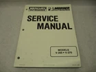 90-813779 1190 Outboard Service Manual For Mercury Mariner V-250 V-275 3.4L Used. Price: $14.95.