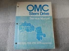 Omc Stern Drive Nice Manual 90-235HP P# 979725 Get Now Before Its Gone Used. Price: $21.00.