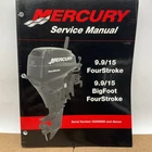 Mercury Manual 9.9 Bigfoot Fourstroke 4STROKE 90-856159R02 Used. Price: $19.99.