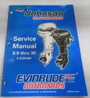 1997 Omc Johnson Evinrude 9.9 Thru 30 2-CYLINDER Service Manual P/n 520204 Used. Price: $27.35.