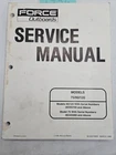 Mercury Force Outboards Service Repair Manual Models 75/90/120 90-832749R2 Used. Price: $51.00.