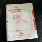 1970 Johnson Outboard Hp Service Manual JM.7008 40E70 40EL70 40R70 40RL70 Used. Price: $29.99.