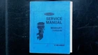 Mercury Outboards Service Manual C-90-68647 1990 Engine Repair Guide Good. Price: $49.99.